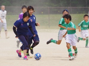 親子サッカー5年 (2)