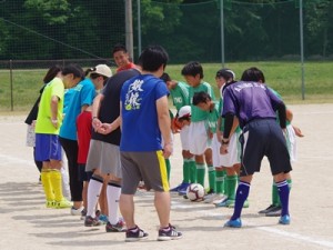 親子サッカー5年