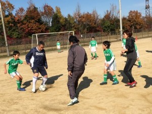 親子サッカー4